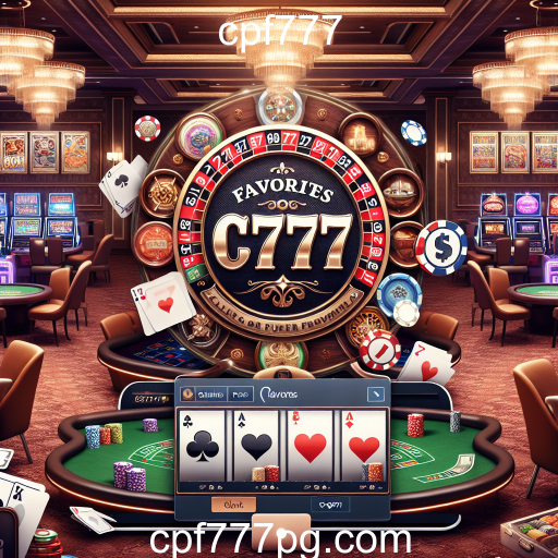 Explorando a Categoria de Jogos Favoritos no cpf777